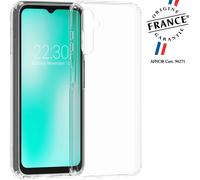 Coque renforcée Samsung Galaxy A14 4G / A14 5G FEEL Origine France Garantie 2m Transparente + Garantie à vie - Origine France Garantie Force Case