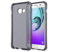Coque renforcée Samsung Galaxy A5 2017 Spectrum Clear 3m Transparente Noire Itskins