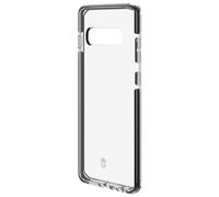 Coque renforcée Samsung Galaxy S10 + LIFE 3m Transparente Contour Gris + Garantie à vie Force Case