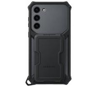 Sam Silicone Grip Case f. Galaxy S23+ BK Black