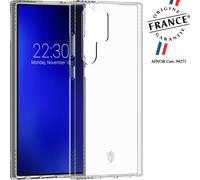 Coque renforcée Samsung Galaxy S23 Ultra 5G PULSE Origine France Garantie 3m Transparente + Garantie à vie - Origine France Garantie Force Case