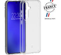 Coque renforcée Samsung Galaxy S25+ PULSE Origine France Garantie 3m Transparente + Garantie à vie - Origine France Garantie Force Case