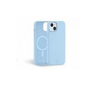 Coque Renforcée Silicone Compatible MagSafe pour iPhone 15 Plus Bleu