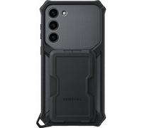 Sam Silicone Grip Case f. Galaxy S23+ BK Black
