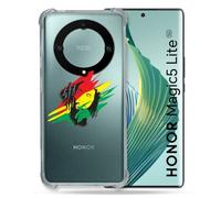 Coque Renforcée Transparente Pour Honor Magic 5 Lite Bob Marley Graf