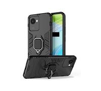NOVAGO Compatible avec realme Narzo 50i Prime 4G/realme C30 - Coque Résistante Anti Choc avec Anneau Bague Anti Chute/béquille