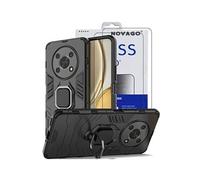 Coque Résistante avec béquille pour Honor Magic4 Lite 5G et 2 protections écran en verre trempé []