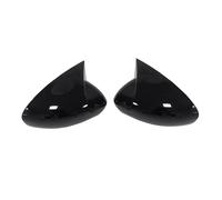 Coque Retro Compatible Avec Fiat Pour Tipo Pour Egea 2015 2016 2017 2018 2019 2020 2021 2022 2023 Coque De Rétroviseur Extérieur Pour Aileron De Voiture(Gloss Black)