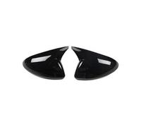 Coque Retro Compatible Avec Opel Pour Astra K 2015 2016 2017 2018 2019 2020 2021 Remplacement Des Garnitures Rétroviseur Pour Accessoires De Voiture(Glossy Black-Add on)