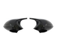 Coque Retro Compatible Avec Pour E92 E93 2010 2011 2012 2013 Capuchon De Rétroviseur Arrière En Fibre De Carbone Capuchon De Protection De Rétroviseur D'aile De Porte(Black,B)