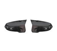Coque Retro Compatible Avec Toyota Pour Supra 2019 2020 Coque De Rétroviseur Noir Aspect Fibre De Carbone Accessoire Remplacement Pour Rétroviseur Latéral(Carbon fiber pattern)