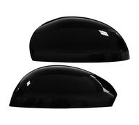 Coque Retro Compatible Avec VW Pour Pour 5N 2007 2008 2009 2010 2011 2012 2013 2014 2015 2016 Gauche + Droite Porte Pour Aile Rétroviseur Capuchons Noir Brillant