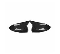 Coque Rétro Extérieur Cache Rétroviseur Pour Hyundai Pour Elantra 2021 | Gauche et Droite,Plastique ABS,Carbone/Noir brillant,Conception à encliquetage(Carbon)