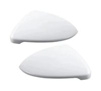 Coque Rétroviseur 1 Paire Coques Rétroviseurs Latéraux Pour VW Pour Golf 7 MK7 .5 Pour Touran L Boîtiers Pièces Automobiles Accessoires Garniture(White-Pair)