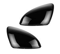 Coque Retroviseur 1 paire de coques de rétroviseurs latéraux Utilisation adaptée pour VW Golf 7 MK7 MK7.5 Touran L, boîtiers de rétroviseurs, pièces automobiles, accessoires, garniture(Black Pair)