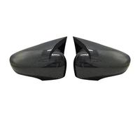 Coque Rétroviseur Compatible Avec Clio 4 2012 2013 2014 2015 2016 2017 2018 2019 Housses De Rétroviseurs Accessoires De Voiture De Remplacement(Carbon fiber pattern)