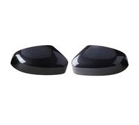 Coque Rétroviseur Compatible Avec Ford Pour Focus Pour MK2 2008 2009 2010 2011 Couvercle Rétroviseur Latéral Remplacement Voiture Accessoire Garniture Boîtier Extérieur Capuchon D'aile(Carbon)