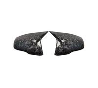 Coque retroviseur Compatible Avec Pour Supra 2019 2020 2021 2022 Voiture Brillant Noir Aile Modifié Rétroviseur Housse Pièces Rechange Accessoires(Forged grain)