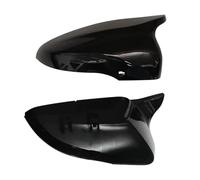 Coque rétroviseur Compatible Avec VW Pour Golf MK6 GTI Pour GTD R 2009-2013 Rétroviseurs Boîtier Outils Garniture Support Accessoires Rétroviseurs Bouchons(Bright Black)