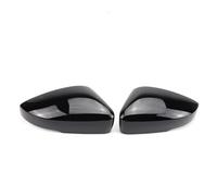 Coque Rétroviseur Compatible Avec VW Pour VW Pour Polo Pour MK5 6R 2009 2010 2011 2012 2013 Coques De Rétroviseurs Latéraux De Remplacement(Black)