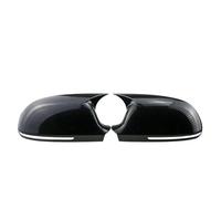 Coque Retroviseur,Coques de Rétroviseurs Utilisation Adaptée Pour Audi A3 8P A4 A5 Couvercle De Rétroviseur Latéral De Voiture Capuchon D'aile Boîtier De Porte Extérieur Garniture De Coque(Type A Carb