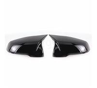 Coque Rétroviseur, Couvercle de Rétro Lot de 2 capuchons de rétroviseurs latéraux noirs brillants modifiés Utilisation adaptée pour BMW X1 F48 X2 F39 Z4 G29 2GT F45 F46 F52(Black-2pcs)