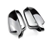 Coque rétroviseur Couvercle de rétroviseur noir brillant de remplacement complet avec Clips, couvercle de rétroviseur latéral de porte de voiture pour A4 A5 B8 A3 8P A6 C6 Q3