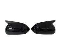 Coque Rétroviseur Couverture Autocollant De Rétroviseur Pour Polo 2005-2009, Accessoire Décoration Pour Coque Extérieure(Gloss Black)