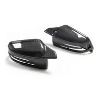 Coque Rétroviseur Couverture Coques de rétroviseurs latéraux en fibre carbone style M pour Benz Classe ACES W204 W212 W218 2009 2010 2011 2012 2013(Carbon Fiber Black)