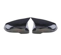 Coque Rétroviseur Couverture Coques de rétroviseurs pour Toyota pour GR pour Supra 2019-2022 A90 A91 MK5, noir brillant/aspect carbone(Carbon Fiber Look)