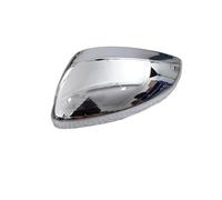 Coque rétroviseur de voiture Coque De Rétroviseur Chromée Remplacement Pour Peugeot 208 2012-2019 Accessoire De Voiture Pour Porte Droite Ou Gauche Couvercle Rétroviseur Latéral(Left)