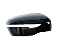 Coque Rétroviseur Droit pour Nissan pour X-Trail pour XTrail T32 2014-2020 Couvercle De Rétroviseur Extérieur Couvercle De La Maison Blanc Noir Caches Rétroviseurs Latéraux(Black Right)