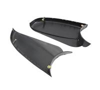 Coque Rétroviseur Droite Noire Couvercle De Miroir D'aile, Support Inférieur Latéral Pour Vauxhall Pour Opel Pour Astra H Mk5 04-09(Black Left And Right)