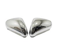 Coque Rétroviseur Exterieur Pour BYD Pour Joint 2022 2023 2024 Rétroviseur Rétroviseur Pluie Sourcil ABS Pièces Fibre De Carbone Noir Brillant Argenté(Silvery)