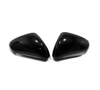 Coque Rétroviseur Exterieur Pour BYD Pour Joint 2022 2023 2024 Rétroviseur Rétroviseur Pluie Sourcil ABS Pièces Fibre De Carbone Noir Brillant Argenté(Bright black)