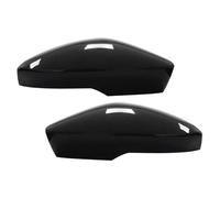 Coque Retroviseur Exterieur Pour Skoda Pour Octavia Pour III Pour 5E 2013-2019 Paire Capuchons Rétroviseurs Latéraux D'aile Porte Noir Brillant Coques Rétroviseurs Latéraux