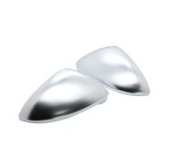 Coque Rétroviseur Exterieur Pour VW Pour Golf 7 MK7 7.5 Pour GTD R Pour GTI Pour GTE VII Pour E-golf Pour Sportsvan Cover 2013-2019 2 Pièces Chrome Side Wing Mirror Cap