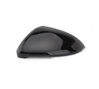 Coque Rétroviseur Exterieur Pour VW Pour Golf 7 MK7 7.5 Pour GTI Pour Touran 2013-2020 Coques Rétroviseurs Latéraux Signaux Boîtier Rétroviseur Noir Brillant Accessoires Voiture(L)
