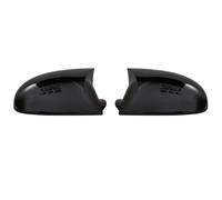 Coque Rétroviseur Exterieur Pour VW Pour Golf MK5 5 2 Pièces ABS Plastique Chauve-souris Aile Rétroviseur Couvre Capuchons Rétroviseur Boîtier Couverture Noir Brillant Voiture(Bright black)
