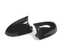 Coque Rétroviseur Exterieur Pour VW Pour Golf MK5 Pour GTI R 2003 2004 2005 2006 2007 2008 2009 Couvercle Rétroviseur Latéral Voiture Capuchon D'aile Garniture Porte Extérieure(Gloss Black)