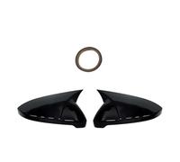 Coque Rétroviseur Exterieur Pour VW Pour Golf MK6 MK7 7.5 Pour GTI R Pour GTD Base 2009-2020 2 Pièces Couvercles De Rétroviseurs Latéraux Étui À Outils Noir Brillant Réglage(MK*7 MK*7.5 Gloss)