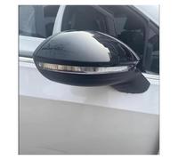 Coque Rétroviseur Exterieur Pour VW Pour Golf MK8 VIII 8 Cap 2020 2021 2022 2023 2024 1pc Noir Brillant Couvercle De Rétroviseur Latéral Porte Aile Rétroviseur Remplacer Auto(Right side no hole)