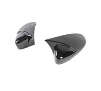 Coque Rétroviseur Exterieur Pour VW Pour JETTA MK6 Pour Passat B7 Pour Scirocco Pour Beetle CC Pour Eos 2Pcs Côté Aile Rétroviseur Couverture Cas Bouclier(Glossy Black-Add on)