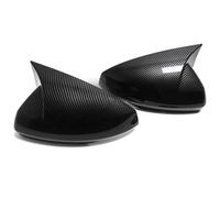 Coque Rétroviseur Exterieur Pour VW Pour Polo 2018 2019 2020 2021 2022 2023 Autocollants De Protection De Rétroviseur Latéral Accessoires Extérieurs Cache de rétroviseur extérieur(Carbon Look)