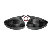 Coque Rétroviseur Exterieur Pour VW Pour Tiguan MK2 2017 2018 2019 2020 2021 2022 M Couvercle De Rétroviseur Latéral De Recul Garniture De Rétroviseur(Carbon Look)