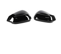 Coque Retroviseur Exterieur Voiture pour Q2 SQ2 2017-2024 Q3 RS Q3 RSQ3 2019-2024 Couvercle Rétroviseur en Fiber Carbone Couvercle Rétroviseur Latéral(1 Pair Black)