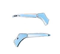 Coque rétroviseur Garniture De Couverture De Rétroviseurs Latéraux Pour Venza Pour Harrier 2020 2021 2022 2023 Chrome Rétroviseur Capuchon Autocollants Accessoires(Down Mirror Trim)
