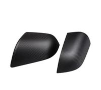 Coque Rétroviseur Housse de rétroviseur de voiture pour Tesla, pour modèle 3 modèle 3 2016 - 2023 2024 Highland, capuchon de rétroviseurs extérieurs automobiles en Fiber de carbone véritable Coques Ré
