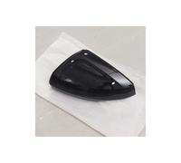 Coque Rétroviseur Latéral Coque Protection Rétroviseur Latéral Noir Brillant pour Polo MK6 2019-2023 Rétroviseur Couvercle(Glass Black Left)