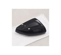 Coque Rétroviseur Latéral Coque Protection Rétroviseur Latéral Noir Brillant pour Polo MK6 2019-2023 Rétroviseur Couvercle(Glass Black Right)
